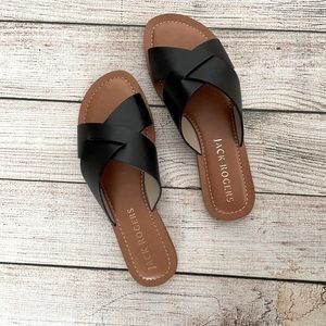 Jack Rogers Slotted Sloan X-Band Slide Sandal